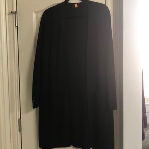 Long jacket type sweater.  Beautiful details